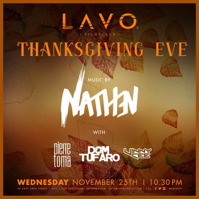 Thanksgiving Eve Music by Nathen