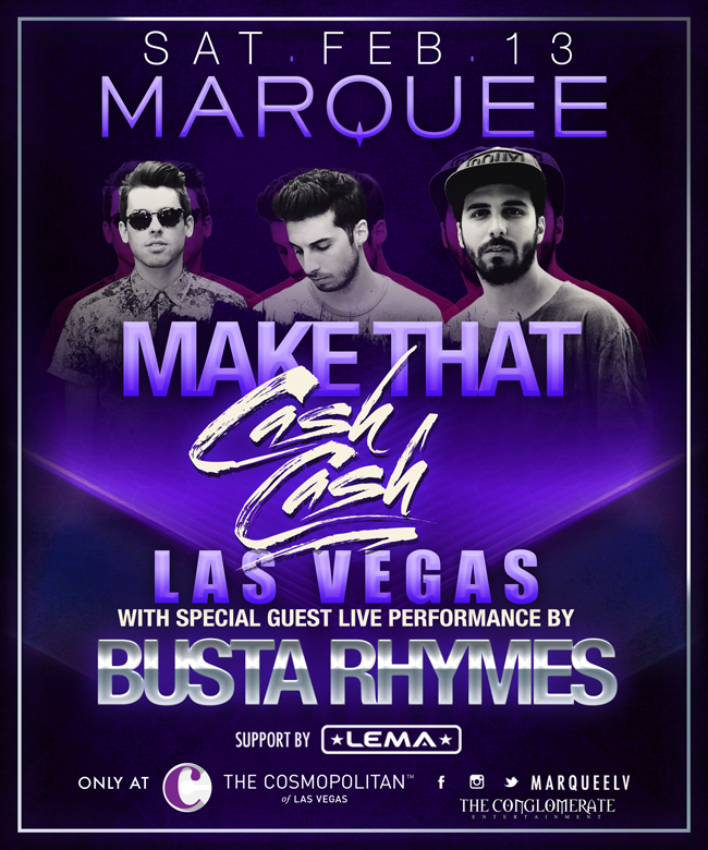 Cash Cash with Special Guest Busta Rhymes