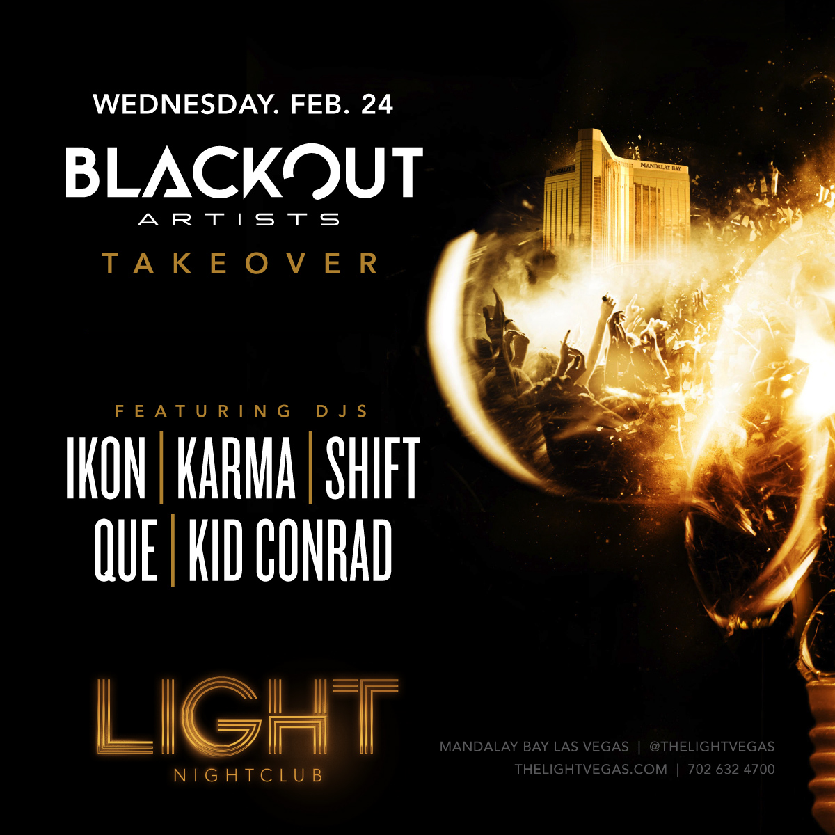 Blackout Artist Takeover