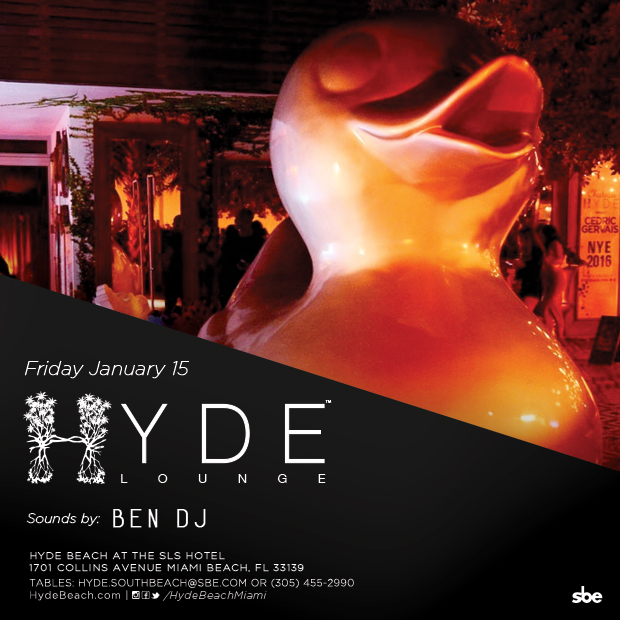 Hyde Lounge With Ben DJ